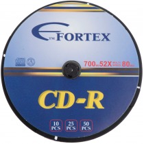 سی دی CD فورتکس 50 عددی باکس دار